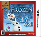 Frozen: Olaf's Quest box art for Nintendo 3DS